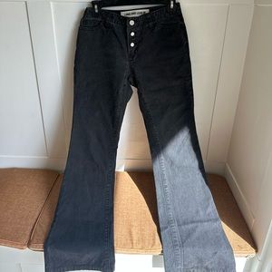 GAP Long & Lean Black Jeans